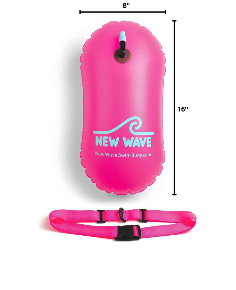 New Wave Swim Bubble and Swim Cap Bundle - Pink
