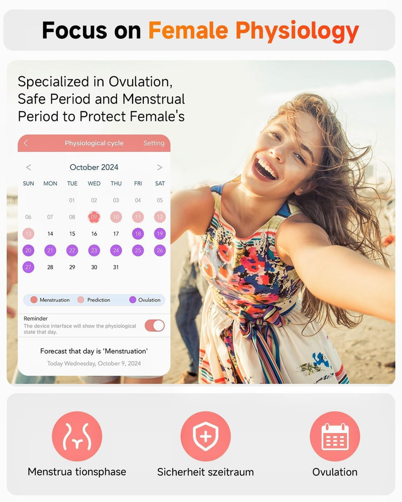 Hwagol Smart Watches for Women with Android iPhone Compatible[Calls/Metal Thin Body],1.43" Micro-Spherical AMOLED Screen,Sports Watch with Sleep/Heart Rate Monitor,Pedometer for Steps Miles (Gold) Gold
