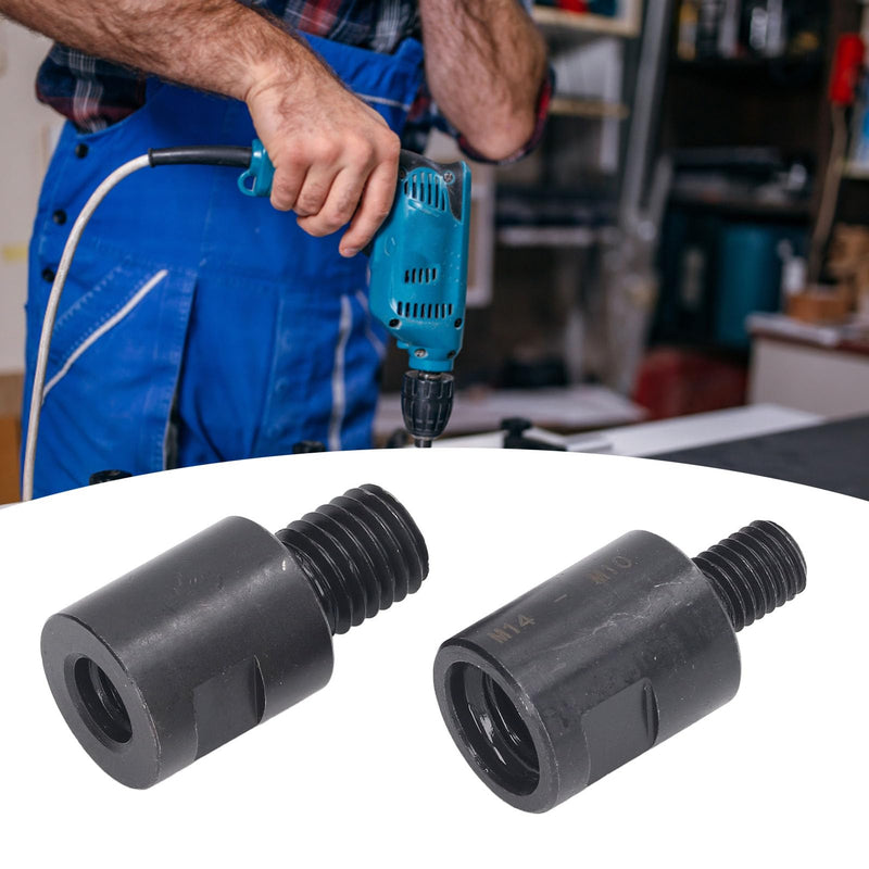 M10 to M14 Thread Converter Adapter, M10 to M14 Thread Converter Adapter, M10 to M14 Extension Bar for Drill Core Bit Grinding Wheel Angle Grinder