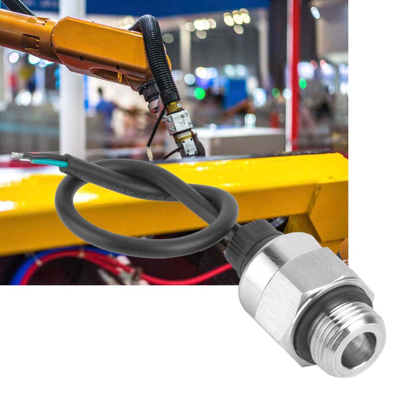 Fafeicy IP65 0~5 BAR Analogue Signal Highly Accurate Water Pressure Sensor Piezoresistive Technology with G3/8 Screw Connection (0~5 BAR)