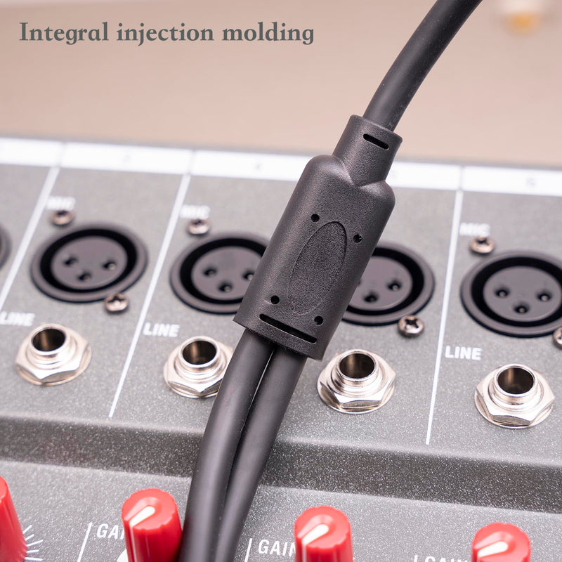 5Pack 5 Color 1.5FT XLR Female to Dual Male Y Splitter Cable, Female to 2 Male 3Pin-XLR Y Cable,Splitter 3Pin 1 F to 2 M for Micphone Mixer 1 XLR F To 2 XLR M 1.5FT 5Pack