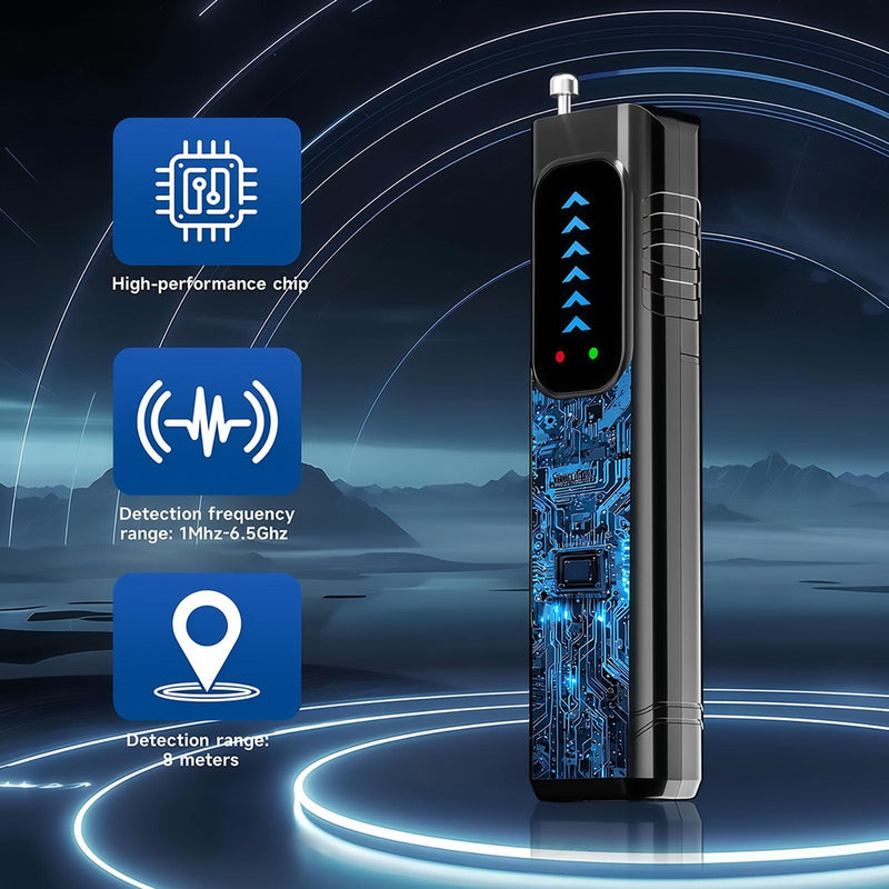 [AUSTRALIA] - Hidden Camera Detectors,Anti-Spying Device,Portable GPS Tracker Detector and Bug Sweeper Device,Wireless Signal and RF Scanner,Hidden Camera Finder for Travel,Hotels,Home,Office,Car 