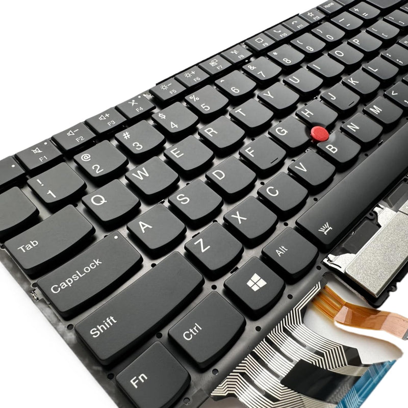 Laptop Replacement US Layout with Backlit Keyboard for Lenovo ThinkPad X1 Carbon Gen 7th 2019 X1 Carbon Gen 8th 2020 Type 20QD 20QE 20R1 20R2 X1 Yoga Gen 4 2019 & X1 Yoga Gen 5 2020 CS19BL-84US