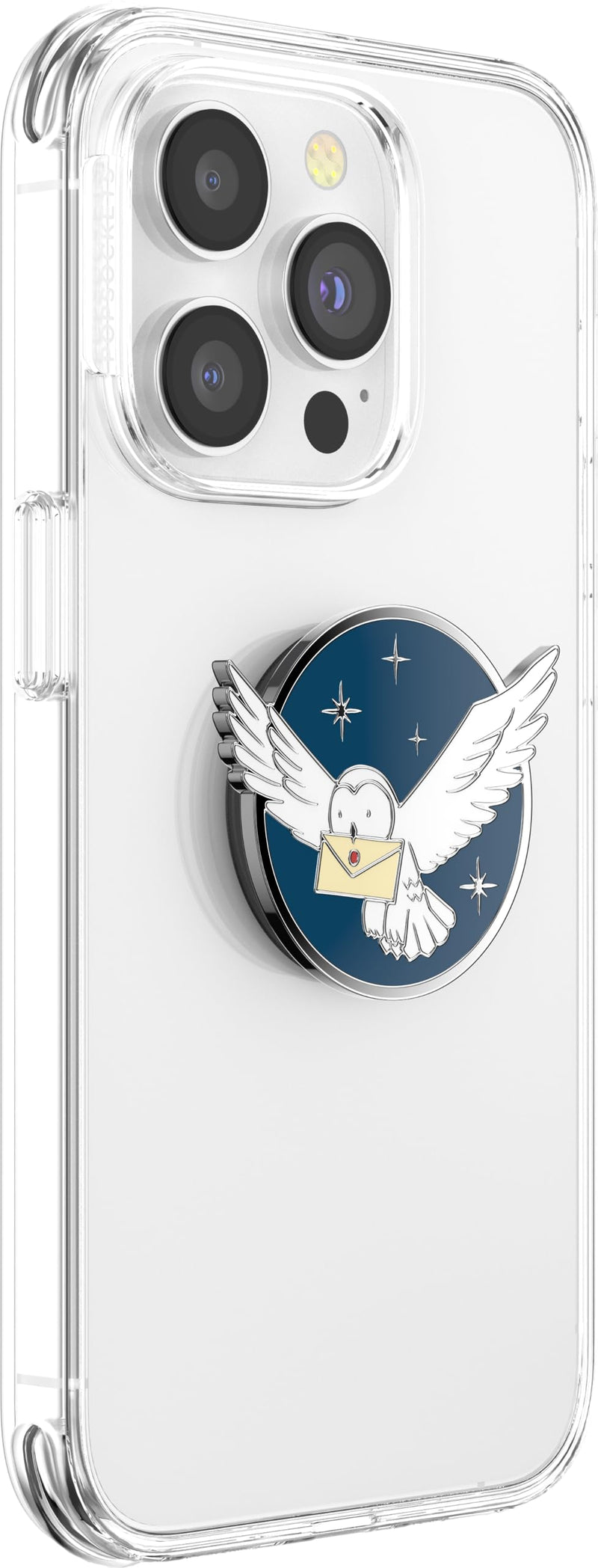 POPSOCKETS Phone Grip with Expanding Kickstand, Harry Potter - Enamel Hedwig Adhesive