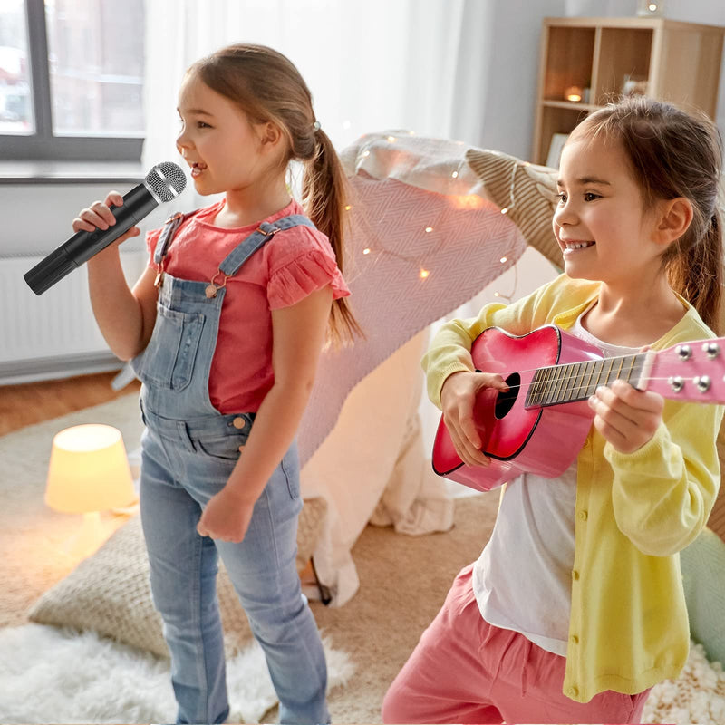 1 Microphone Plastic Rock Mic Karaoke Prop Performance