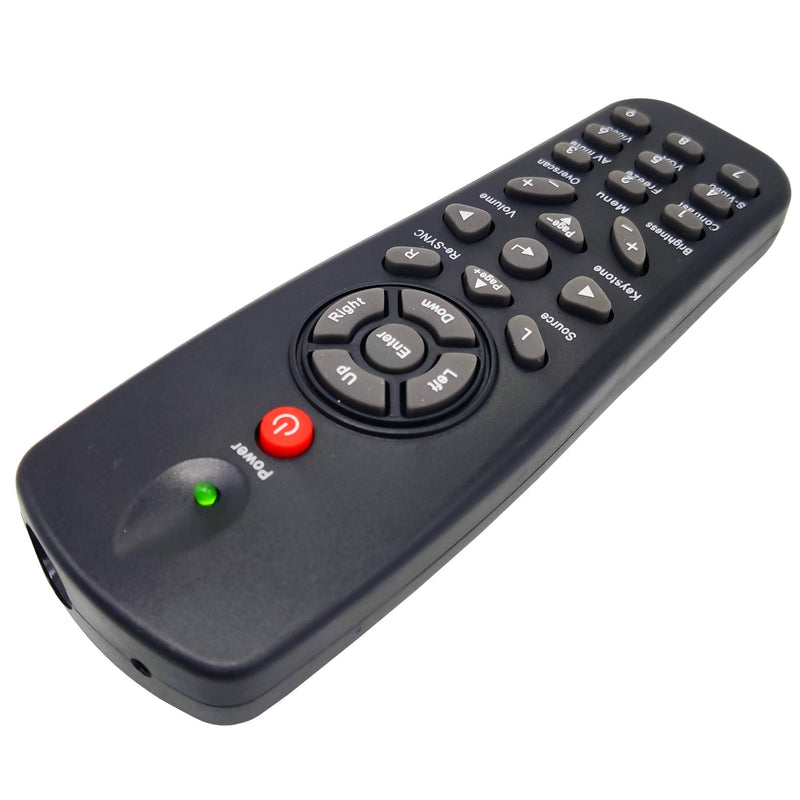 INTECHING BR-3043N Projector Remote Control for Optoma DS211, DS216, DS316, DS322, DS323, DS325, DS326, DW312, DW318, DX319, DX617, DX619, DX621, DX623, DX626, ES521, ES526, ES526L, ES529, EW531