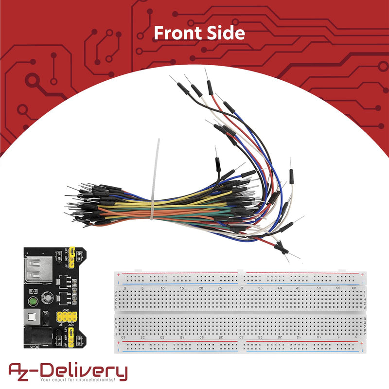[AUSTRALIA] - AZDelivery MB 102 Breadboard Kit Parent 1 