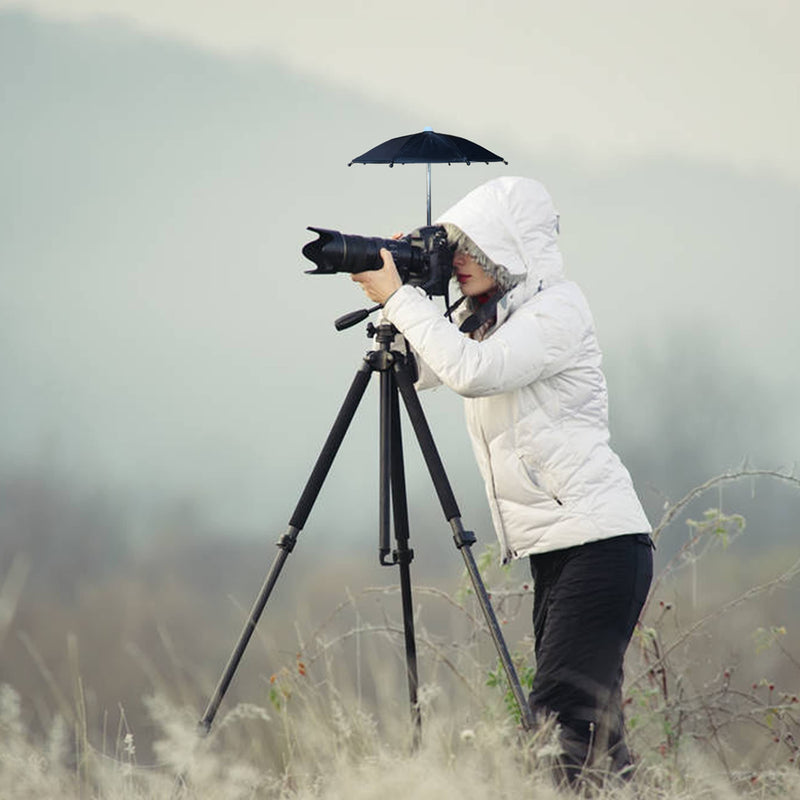 [AUSTRALIA] - Hot Shoe Umbrella/Sunshade, Protects Camera from Rain, Bird Droppings, Sunlight, Snow, Camera Umbrella, Waterproof Camera Accessory Small-New 