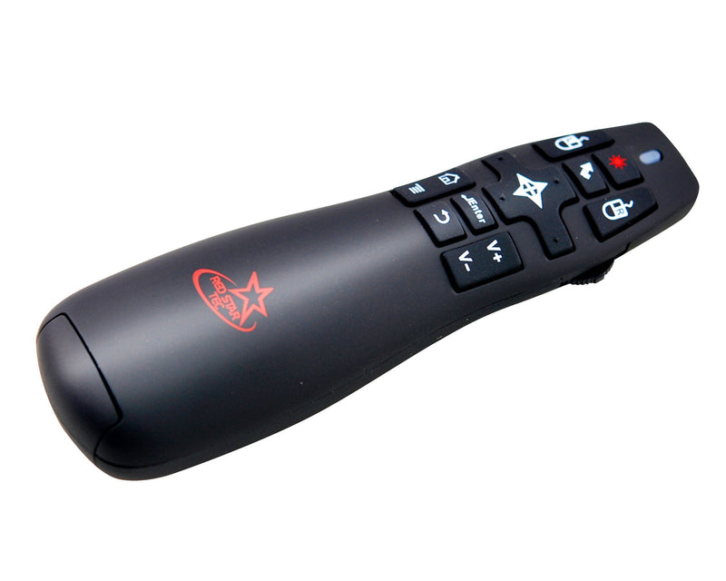 Wireless Powerpoint Presentation Remote Clicker and Keynote Presenter with Wireless Mouse (PR-820) from Red Star Tec