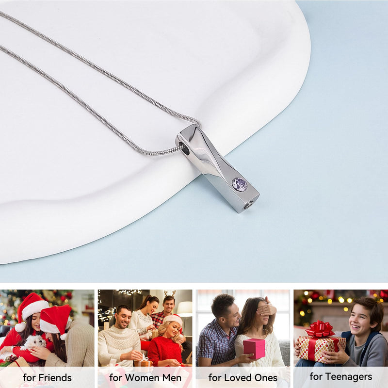 Smart Bracelet for Men Women + Cremation Pendant Necklace for Ashes | Smart Bracelet for Men Women with 2 Bands 24/7 Fitness Health Tracker + Cremation Pendant Necklace for Ashes Waterproof Crema