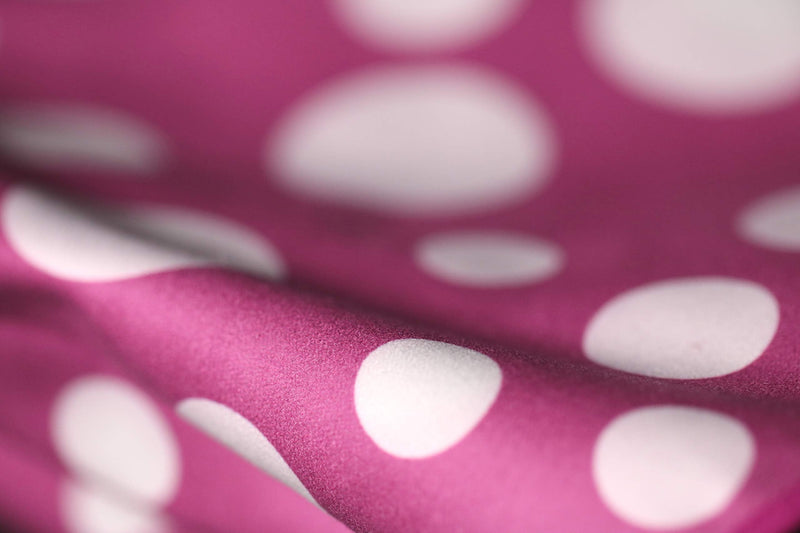 Beaumont Pink Polka Dot Musical Polishing & Cleaning Patterned Instruments Trumpet Clarinet Sax Flute Recycled Microfibre Cleaning Cloth Brass Silver 40 x 30 cm (BFC4030-PP)