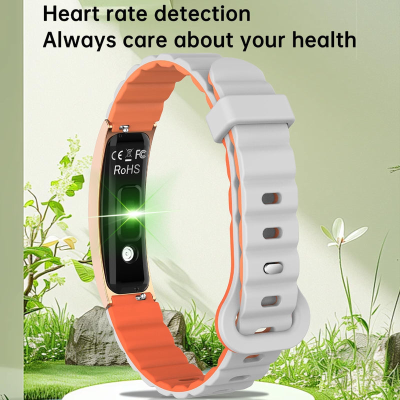 Fitness Tracker Fitness Watch with Heart Rate Monitor Step Counter Sleep Tracking for Women for Android iOS Black