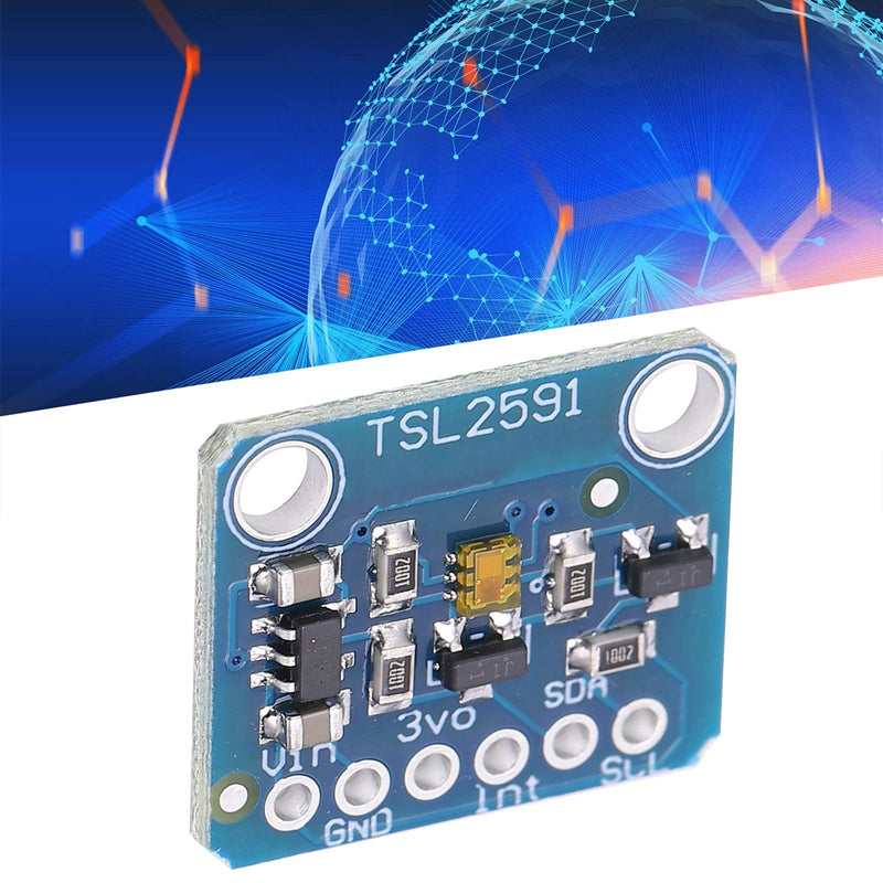 Digital Light Sensor TSL2591 with Infrared and Full Spectrum Diodes 3.3-5V I2C Large Dynamic Range for Accurate Light Measurement