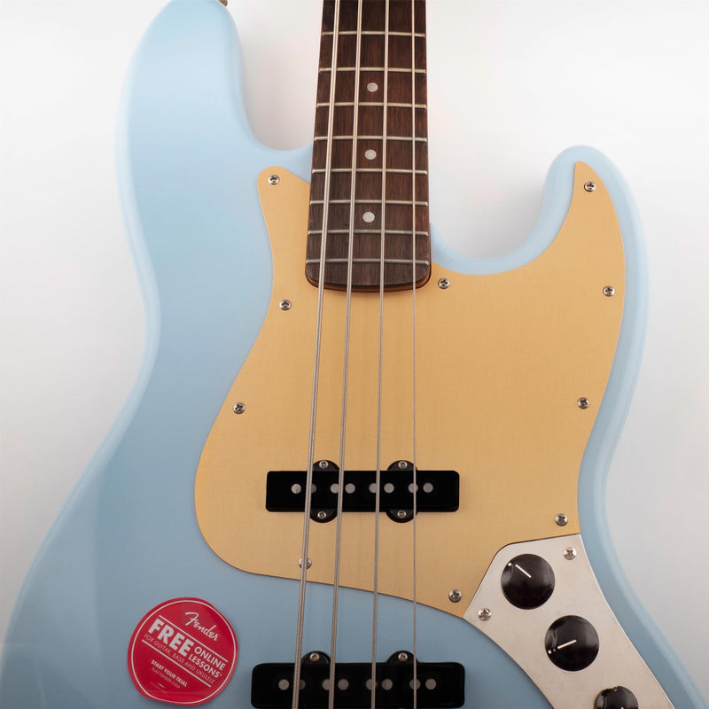 Musiclily Ultra 10 Holes Anodized Aluminum J-Bass Pickguard for American Fender Standard Jazz Bass, Gold