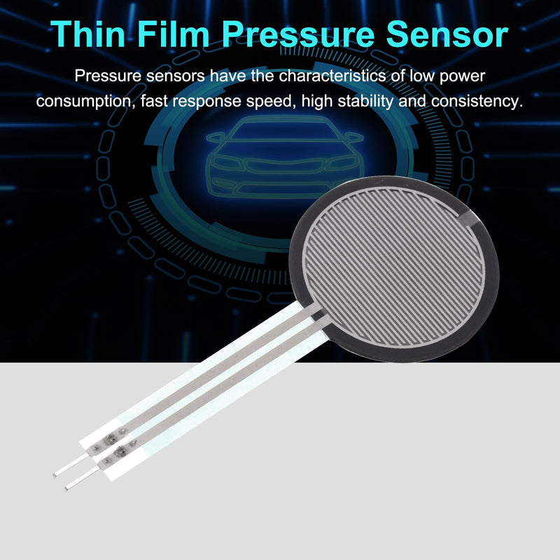 QUARKZMAN Thin Film Pressure Sensor, FSR-410B 10g-10kg Force Sensors, Stress Test Sensor Pad for Smart Home, Instruments, 1 Pack