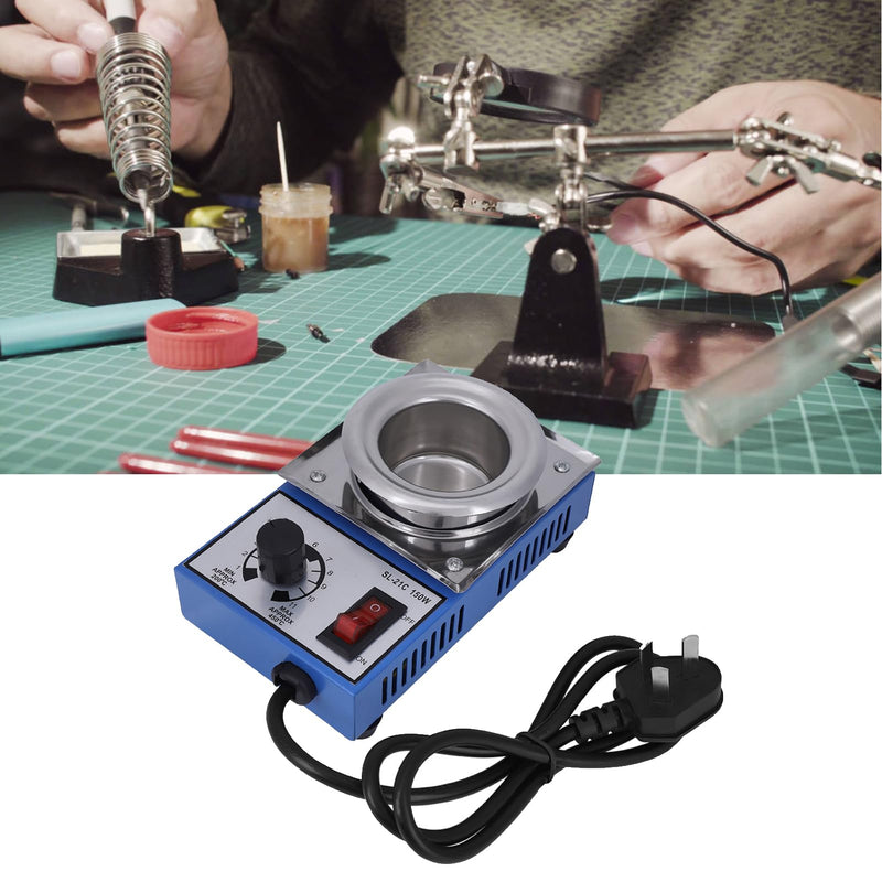 220V 150W Soldering Pot Soldering Soldering Pot Saldatore A Stagno Desoldering Bath 50mm St-21C 450 Degree Max