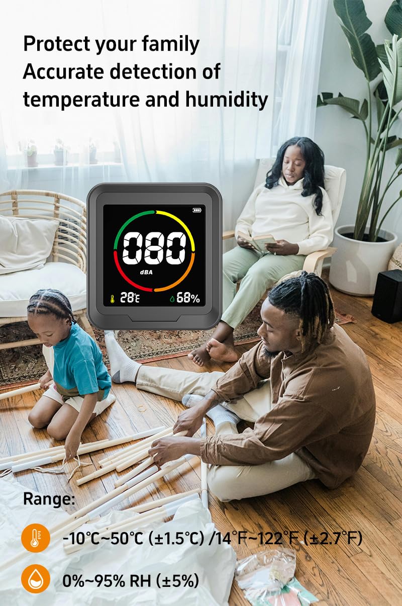 LSENLTY Sound Level Meter for Home