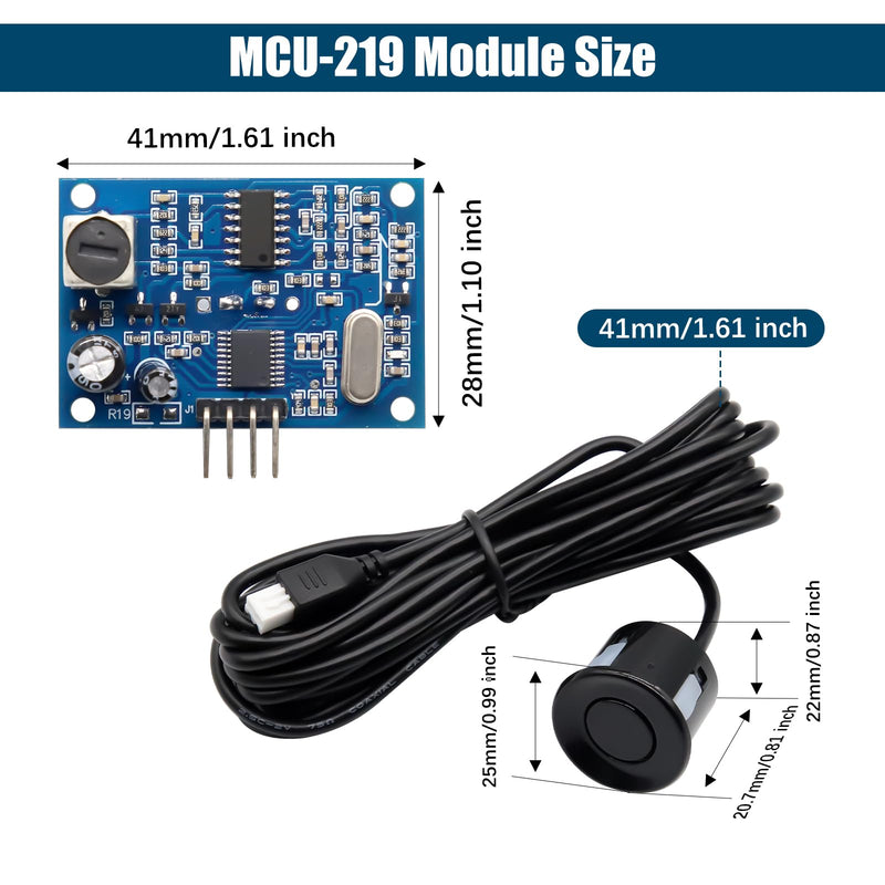 [AUSTRALIA] - JSN-SR04T Ultrasonic Distance Transducer Sensor Module Binghe JSN-SR04T Integration Ultrasonic Distance Transducer Sensor Module JSN-SR04T Distance Measuring Module Waterproof 5V Compatible with 