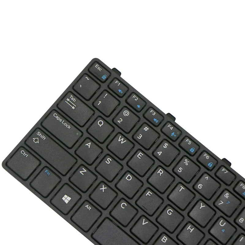AUTENS Replacement US Keyboard for Dell Latitude 3180 3189 3190 3380 Laptop No Backlight