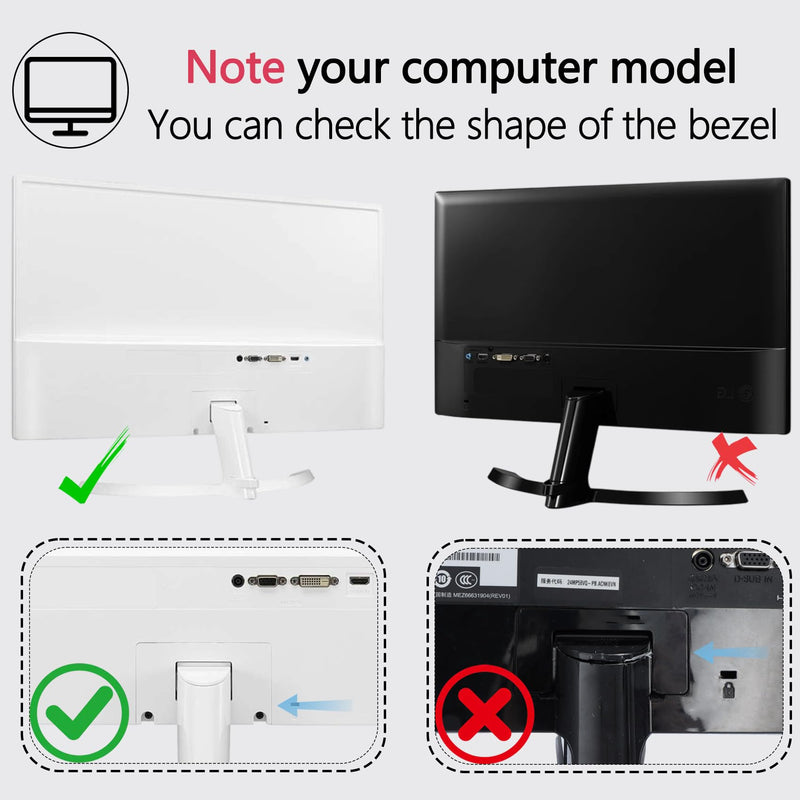 27MP58VQ VESA Adapter Compatible with LG 27" Monitor | （Fits 27MP58VQ , 27MP59G-P , 27MP59HT-P , 27MP58VQ-P , 27MP58VQ-PF）– 75x75 to 100x100 Wall Mount Bracket