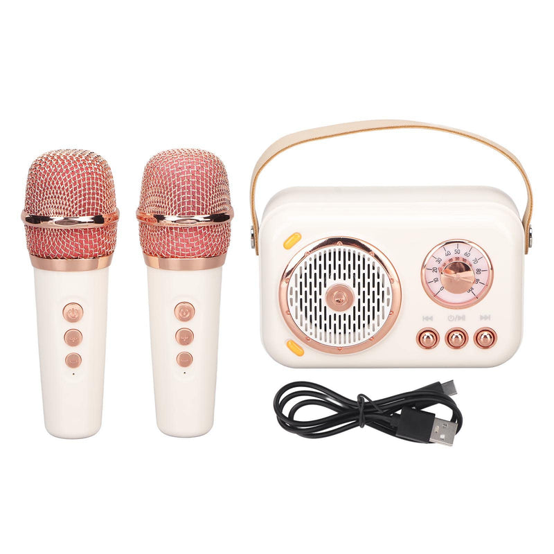 Karaoke Machine, 6 Modes Portable Full Frequency Speaker PA Speaker System for Home for Indoor