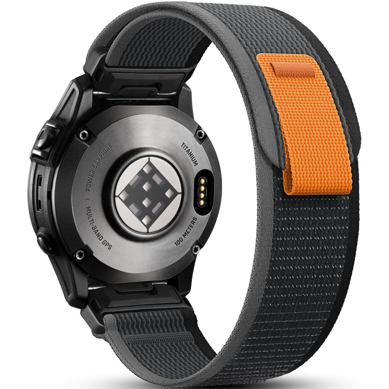 Compatible with Garmin Watch Band, 22mm Quickfit Nylon Replacement Sport Watch Bands Compatible with Garmin Fenix 8 & Tactix 8 AMOLED 47mm/Fenix E/7 Pro/7/6/6 Pro/5/5 Plus/Forerunner 945/965