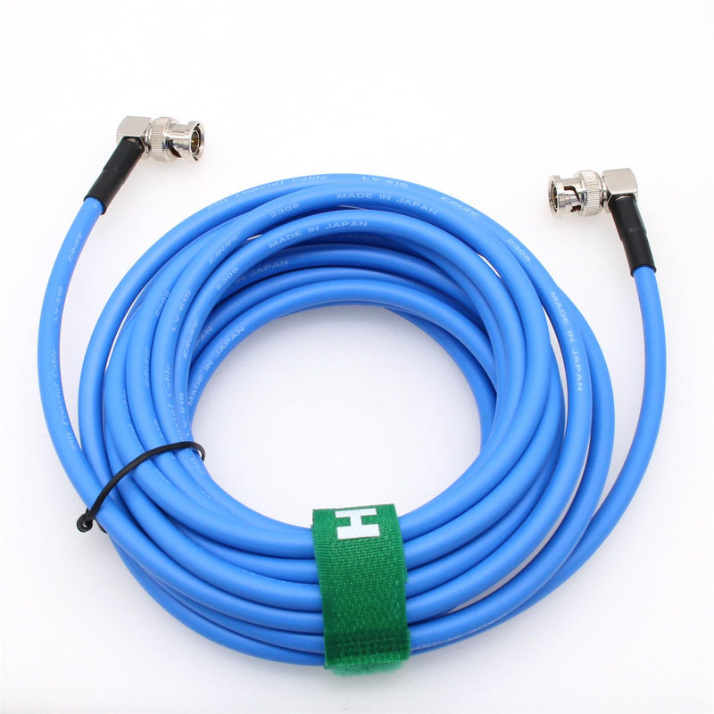 [AUSTRALIA] - 12G 4K Raw SDI Coaxial Video Cable BNC to BNC Canare LV-61S 75 ohm for Sony ARRI Camera Monitor Flexible Shielded 1.5M Blue 