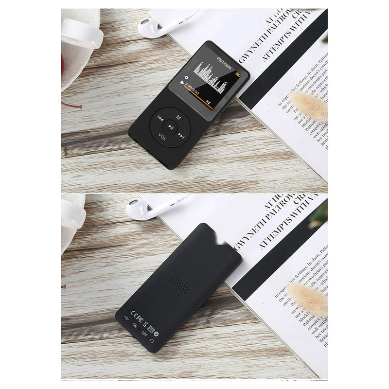 MP3 Player with Bluetooth, HiFi Sound Portable Music Player with Earphones, Music Device Mp4 MP3 Player for Kids