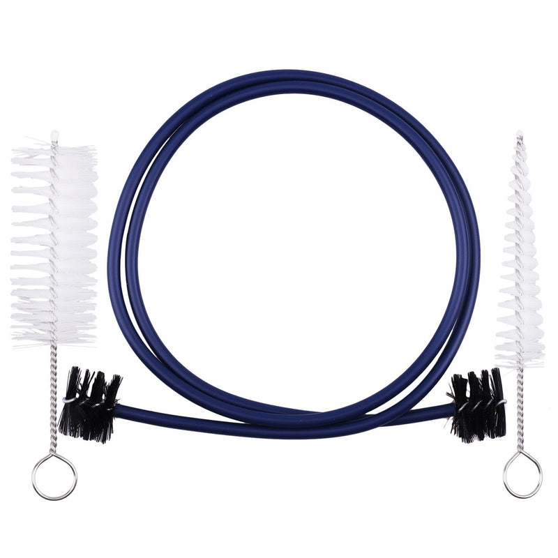 2PCS Trumpet Cleaning Care Kit Mouthpiece Brush Valve Flexible Brush Set for Trumpet Mouthpiece