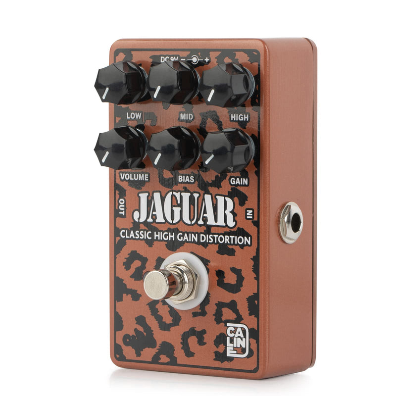 Caline CP-510 Jaguar Distortion Guitar Effect Pedal True Bypass Aluminum Alloy Casing