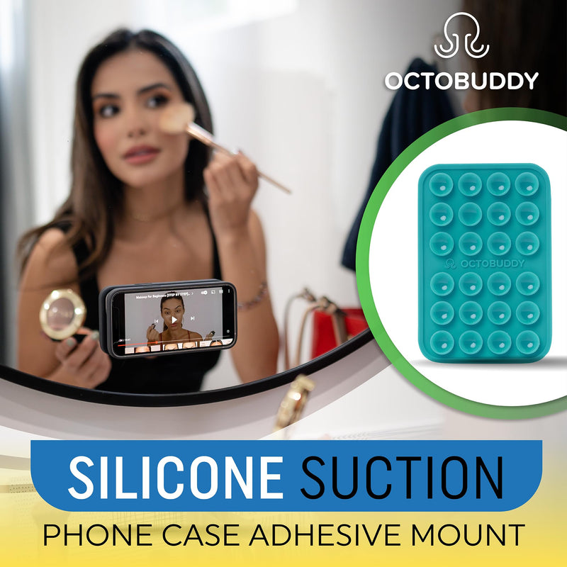 Mini Silicone Suction Phone Case Adhesive Mounts - Hands-Free, Strong Grip Holder for Selfies and Videos - Durable, Easy to Use - iPhone and Android Compatible - 6 x 1" x 1", Darth Vader
