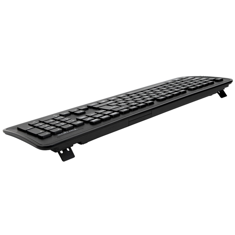 Targus Full-Size Wireless Keyboard for PC or Mac with USB Dongle, Black (AKB214TT)