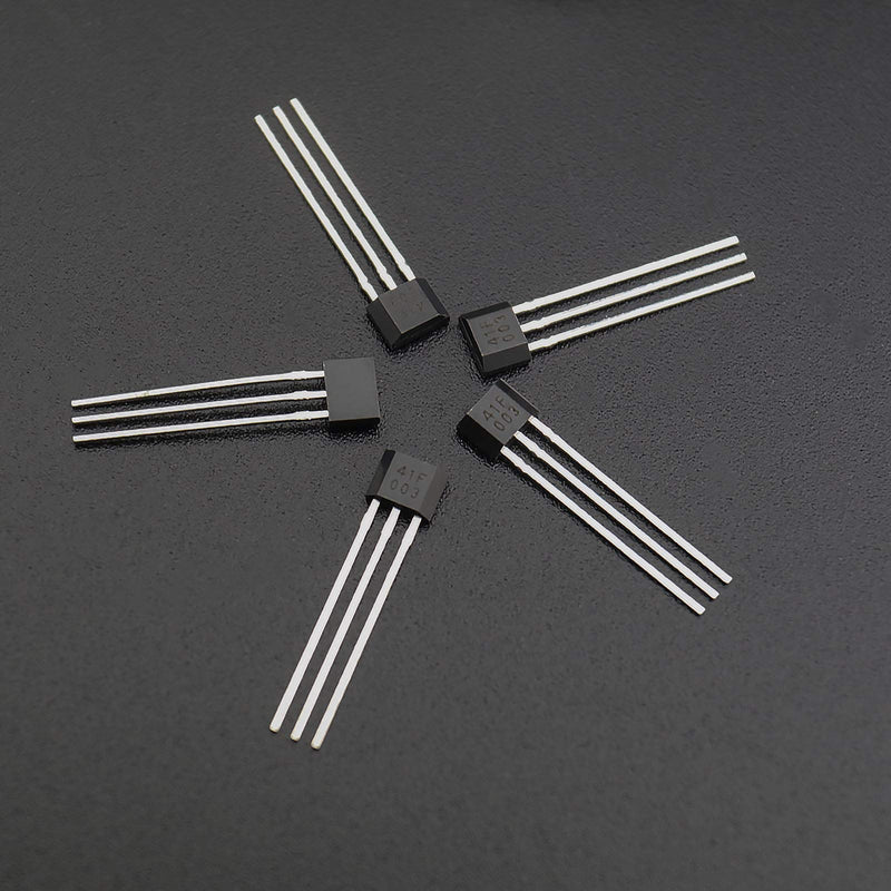 [AUSTRALIA] - YINETTECH 12pcs 41F TO-92S Bipolar Hall Effect Sensor Magnetic Detector SS41F 0H41 SH41 S41 S41 S41 3 Pin Sensor for Electric Vehicle Engine Industrial Applications 