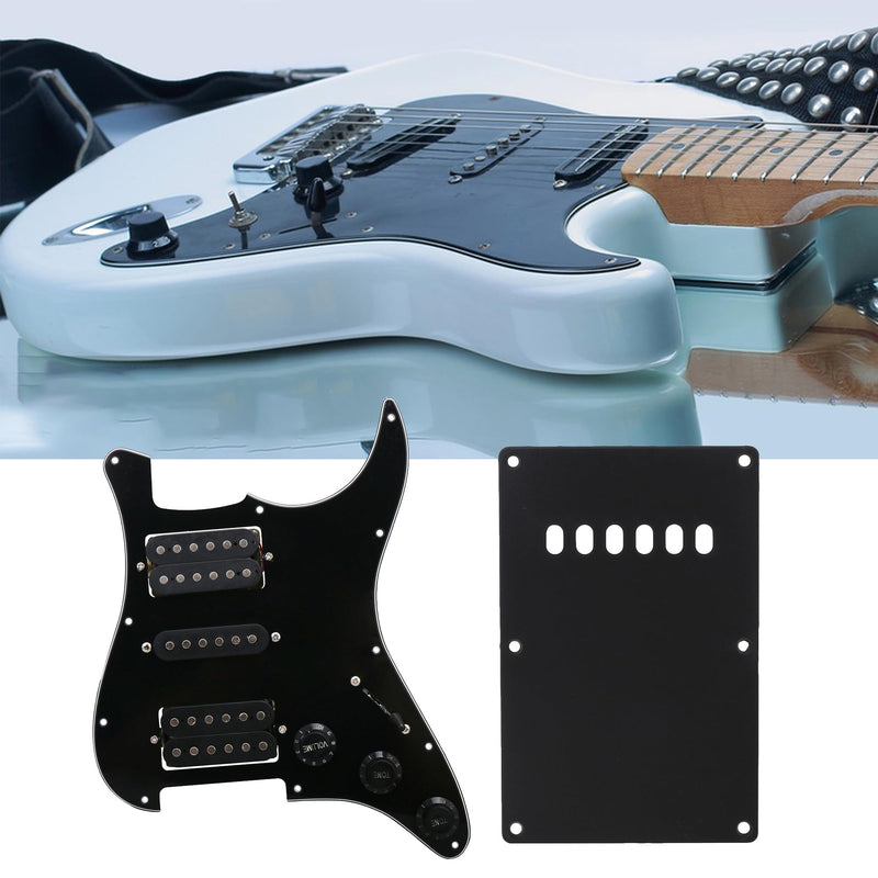 [AUSTRALIA] - Electric Guitar Pickguard Sets HSH 3 Ply SSS Single Coil and Tremolo Spring Trem Cover Back Plate 