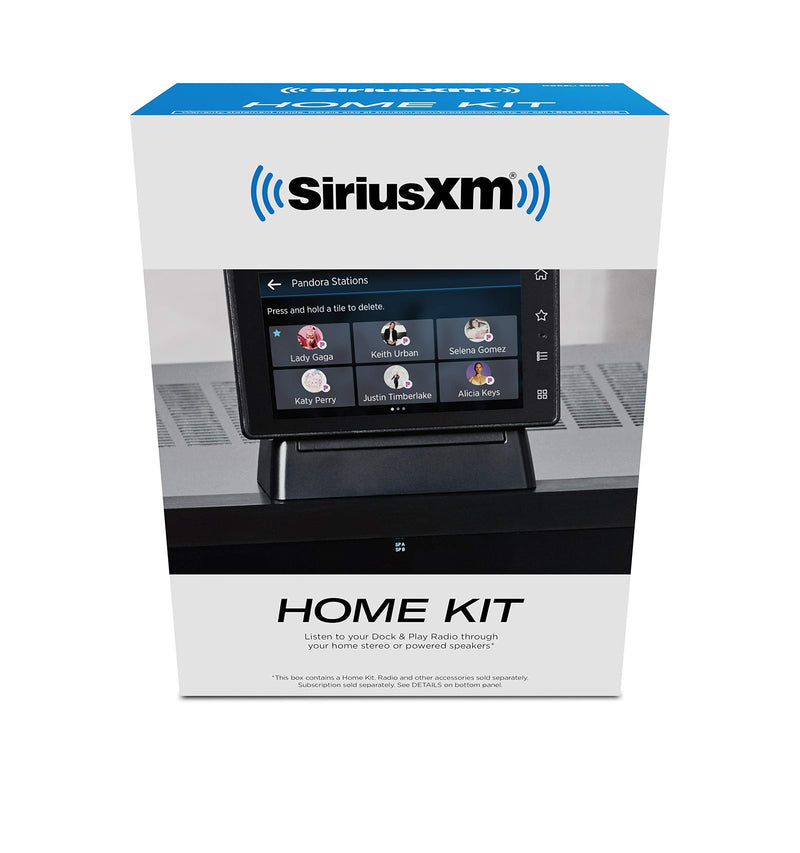 SiriusXM SXDH4 Home Kit - Home Kit for Dock & Play for Sirius & SXM Models + Tour Home Kit (SXDH4)