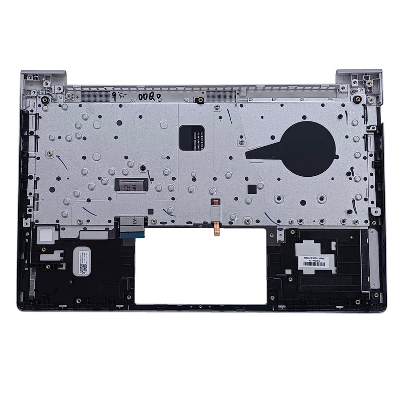 LTPRPTS Replacement for HP Elitebook 640 G9 Laptop Upper Case Palmrest Backlit Keyboard Assembly Part N17709-001 Silver