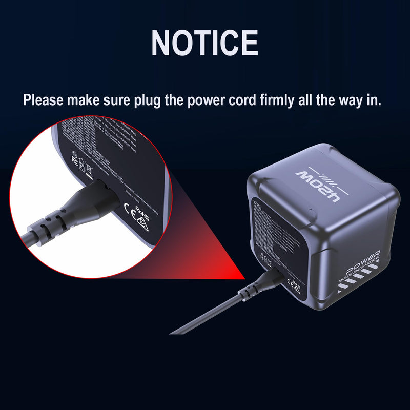 420W USB C Charging Station with TFT Display | PD3.1 140W, QC60W Super Fast Charging, GaN Charger Block for MacBook Laptop, iPhone 17 16 Pro Max, Galaxy S25 Ultra