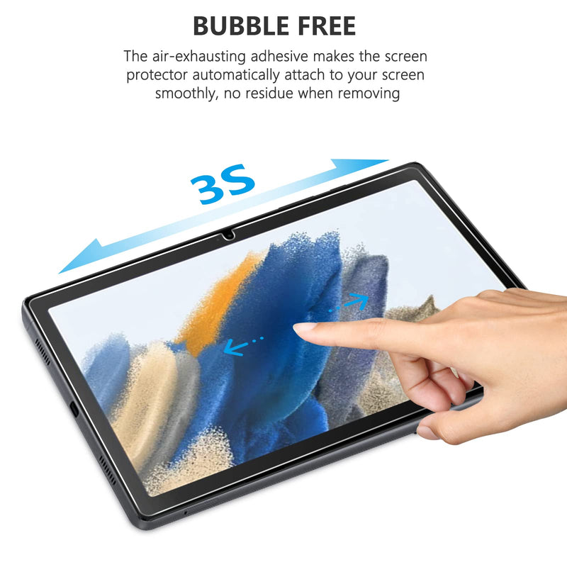 SPARIN 3 Pack Screen protector for Samsung Galaxy Tab A8 10.5 Inch, Tempered Glass Screen Protector for Galaxy Tablet A8 2022, Anti-Scratch Galaxy Tab A8 10.5"