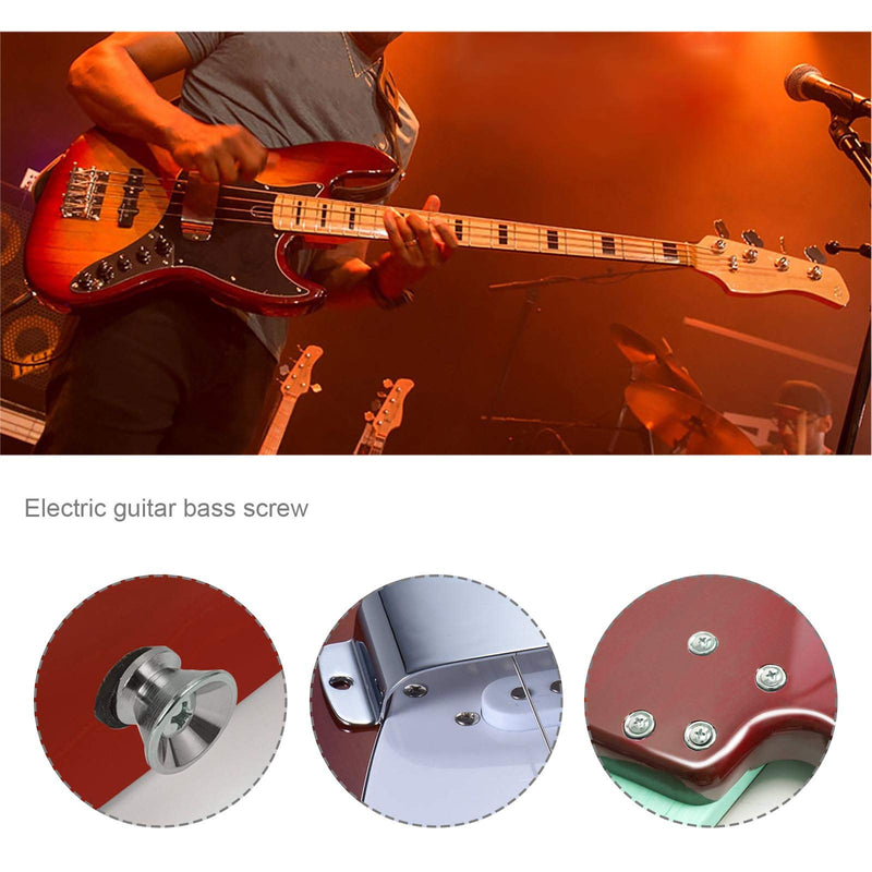 Create idea 149Pcs Guitar Screws Kit for Electric Guitar Bass Bridge Pickup Tuner Switch Neck Plate Pickguard with Storage Box 9 Types