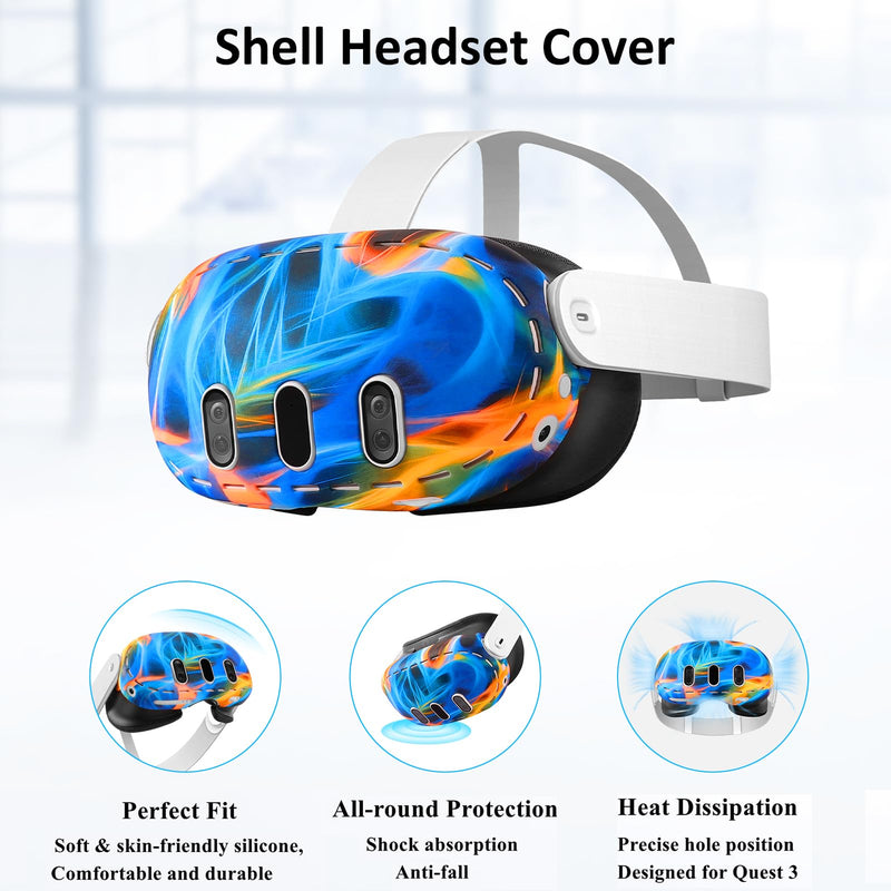 Compatible with Oculus Quest 2 Accessories+Compatible with Oculus Quest 3 Accessories