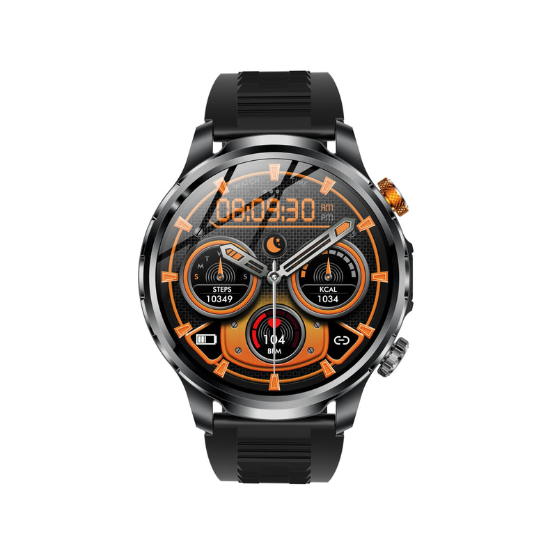 Military Smartwatch for Men 1000mAh Fitness Tracker Rugged Men Watch 2Bands | 1.91" Men's Smart Watch Answer/Make Calls, 5 ATM /110+ Sport Modes/Heart Rate/SpO2/Sleep Monitor Watch for Android Iphone Black 1.91"