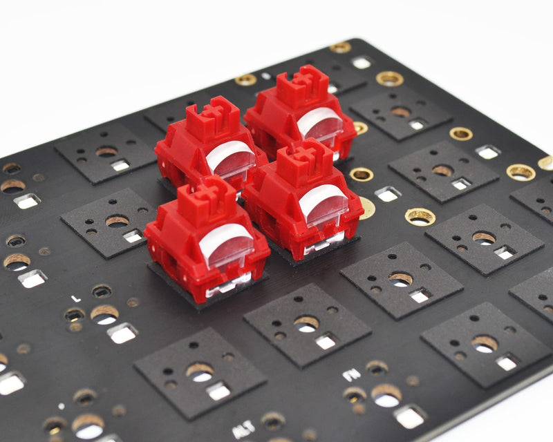 RUNJRX Keyboard Switch Pads Poron Foam for 61/64/87/100/104/108 Hot Swap Keyboard Poron 0.5mm