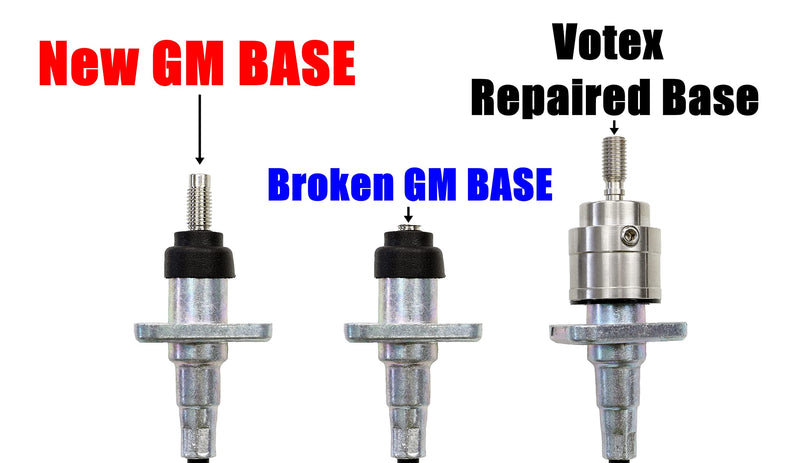 [AUSTRALIA] - VOTEX - Made in USA - Stainless Steel Antenna Base Mast Repair Kit fits Chevrolet Silverado 1500 2500 3500 | GMC Sierra 1500 2500 3500 | Cadillac Models 