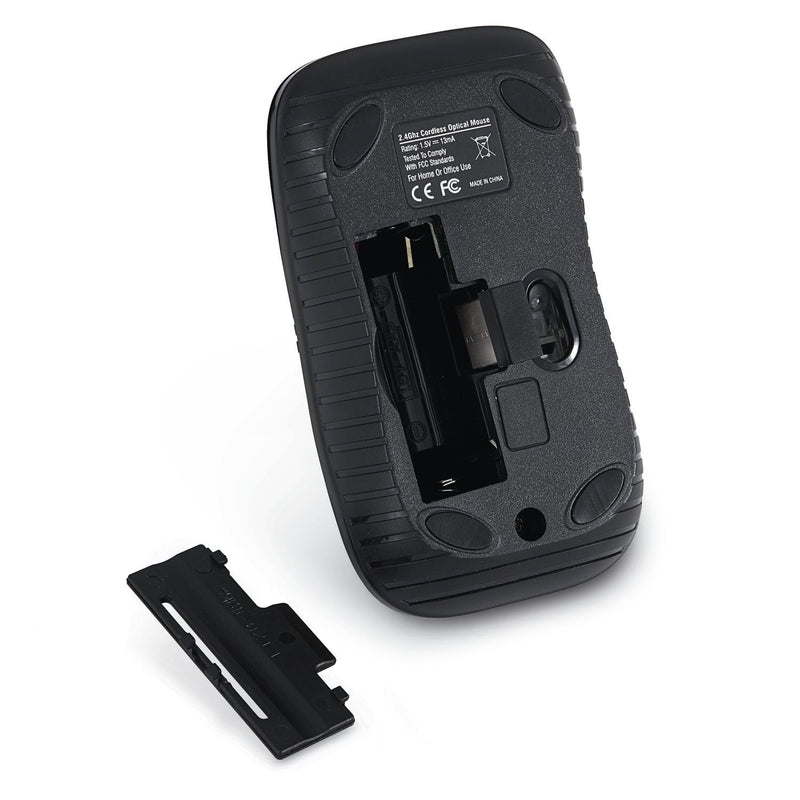 Verbatim Wireless Notebook Optical Mouse, Commuter Series – Purple