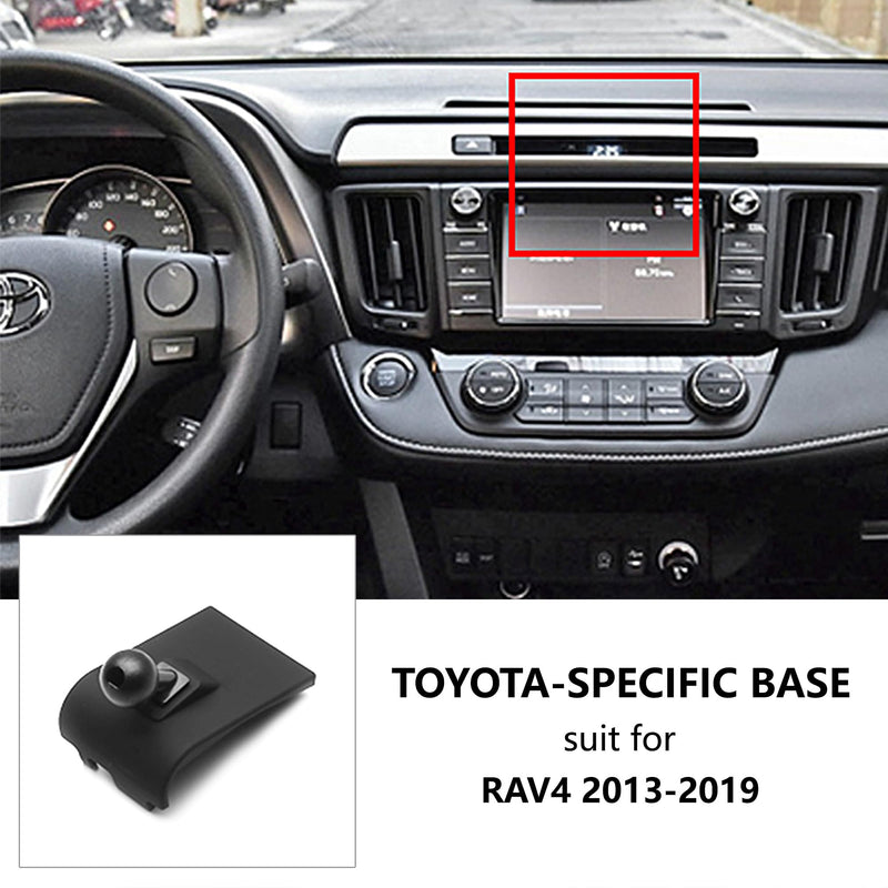 UDIWOK RAV4 Mobile Phone Holder, Only Suit for Car Toyota RAV4 (2013~2019)