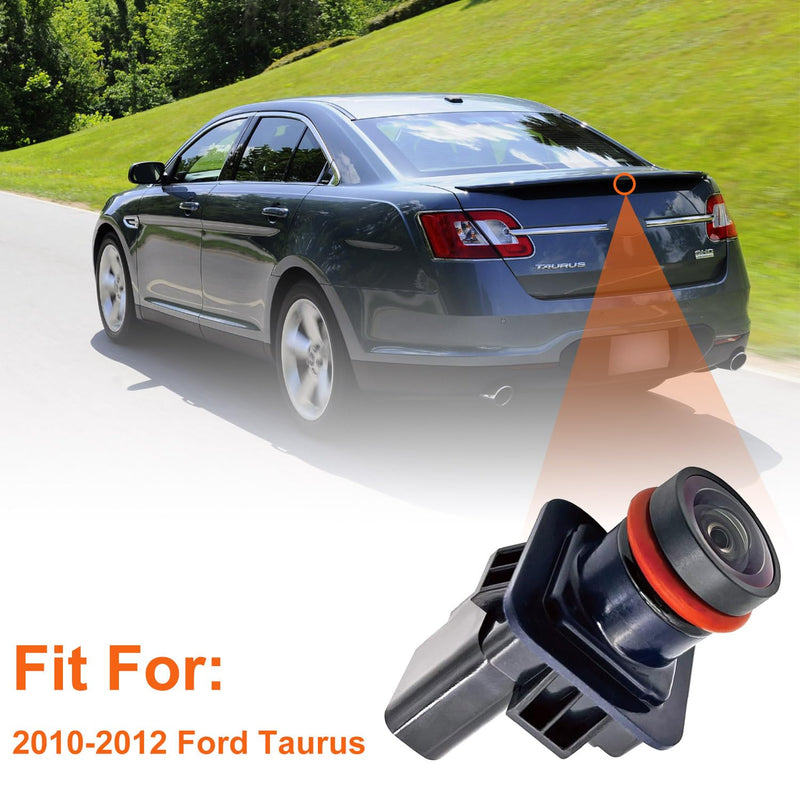 Car Rear View Back up Camera HD Fit for Ford Taurus 2010 2011 2012, Park Assist Backup Camera Safety w/Reverse Trajectory Replace OEM# AG1T-19G490-AA AG1Z-19G490-D