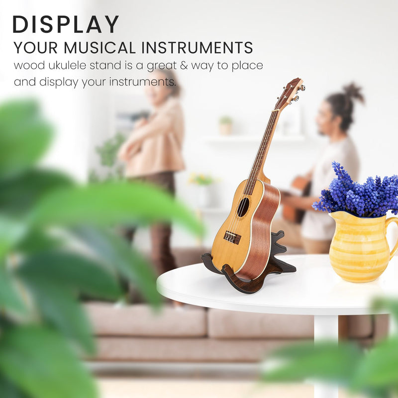 [AUSTRALIA] - Ukulele Stand Wood Violin Stands (Antler type) 
