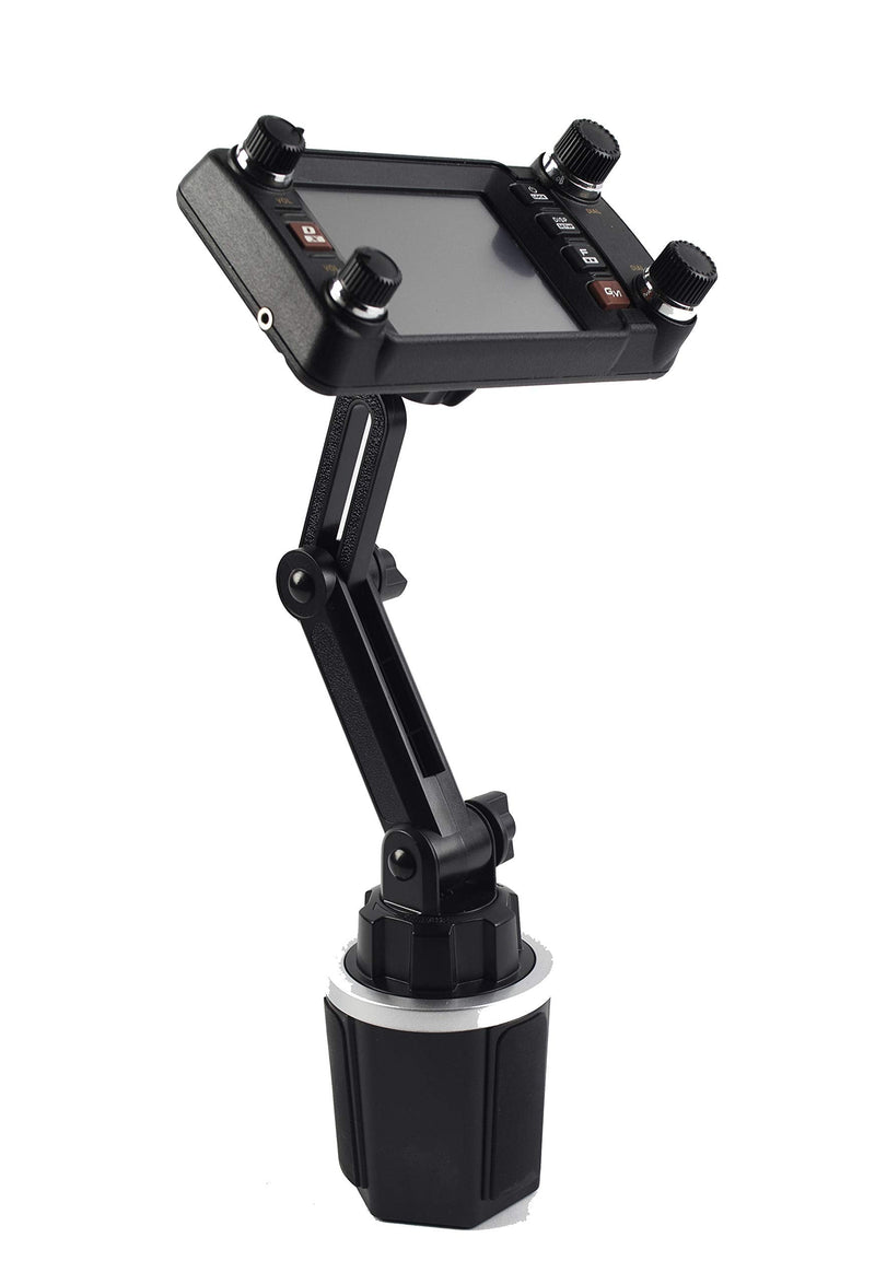[AUSTRALIA] - Yaesu FTM-100 FTM-200 FTM-300 FTM-350 FTM-400 FTM-500 FT-891 Cup Holder Mount with Height Adjustment 