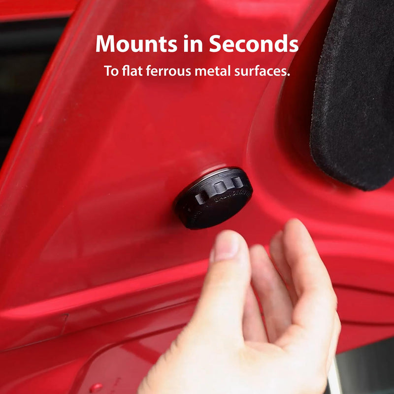 Elevation Lab TagVault™ AirTag Magnetic Case - The First Waterproof AirTag Magnet Holder | Ultra-Strong Oversized Neodymium Magnet, Discreet, Easy Screw-On Design Single