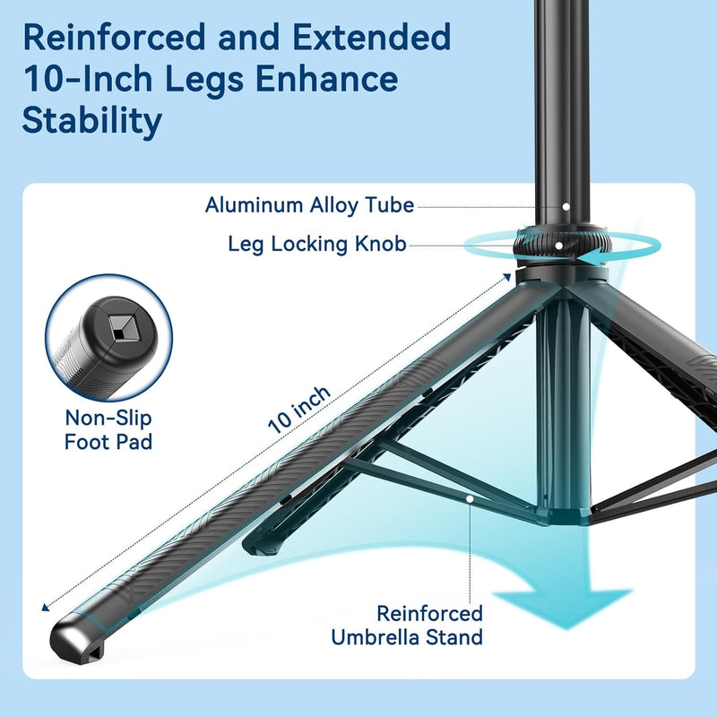 [AUSTRALIA] - Fugetek 48" Compact Selfie Stick & Tripod, Extendable, Wireless Bluetooth Remote, Lightweight Aluminum, Travel Ready, Compatible with iPhone 14 13 12 Pro Xs Max Xr X 8Plus 7 & Android Black 
